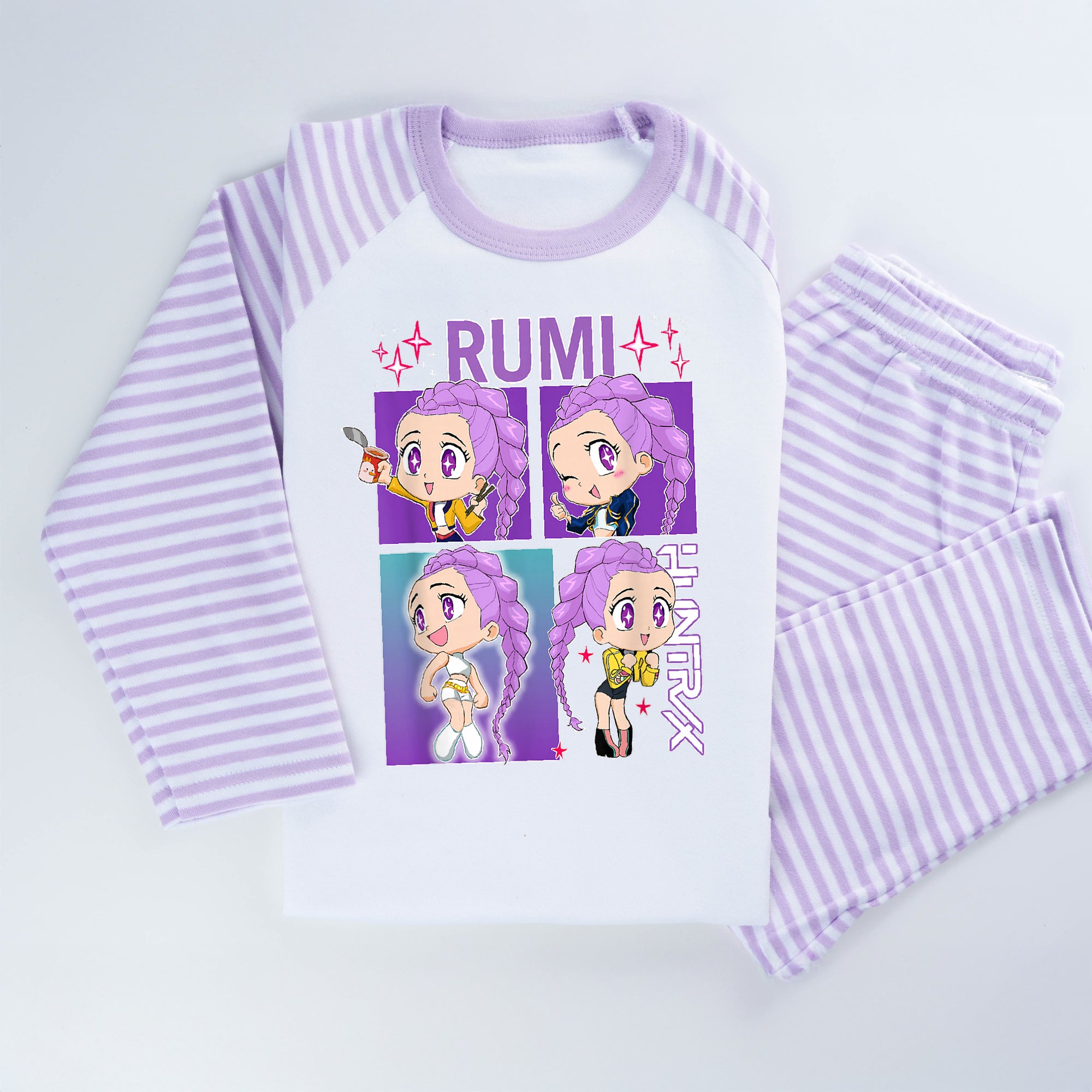 K Pop Rumi Purple Pyjamas