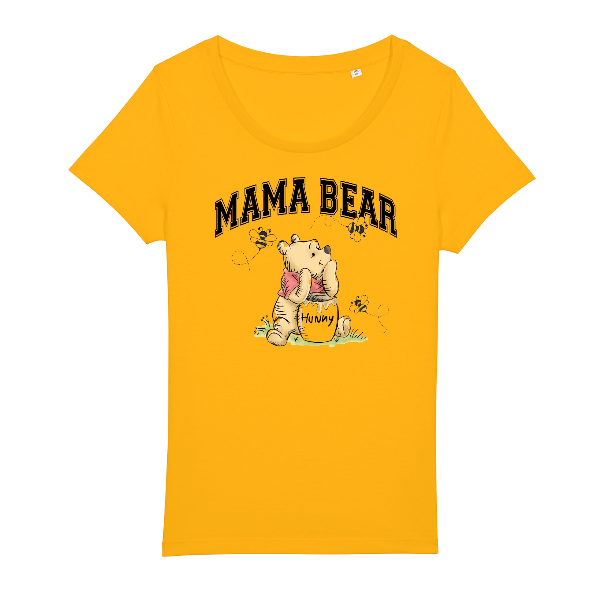 Mama Bear Ladies Medium Fit T-Shirt - 100% Organic Cotton