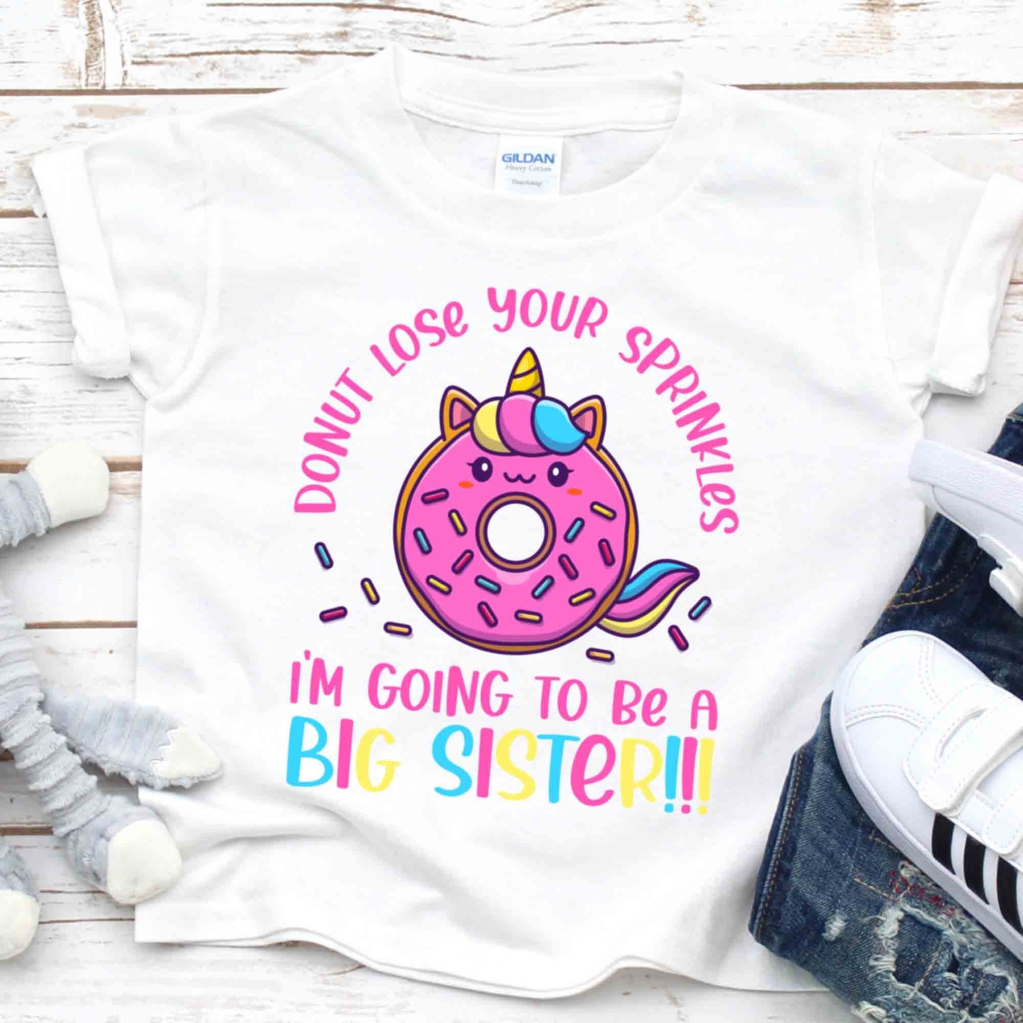 Funny I'm Going To Be a Big Sister Unicorn Shirt, bodysuit, Big Sister Announcement, Promoted to big sister, grandparents baby announcement