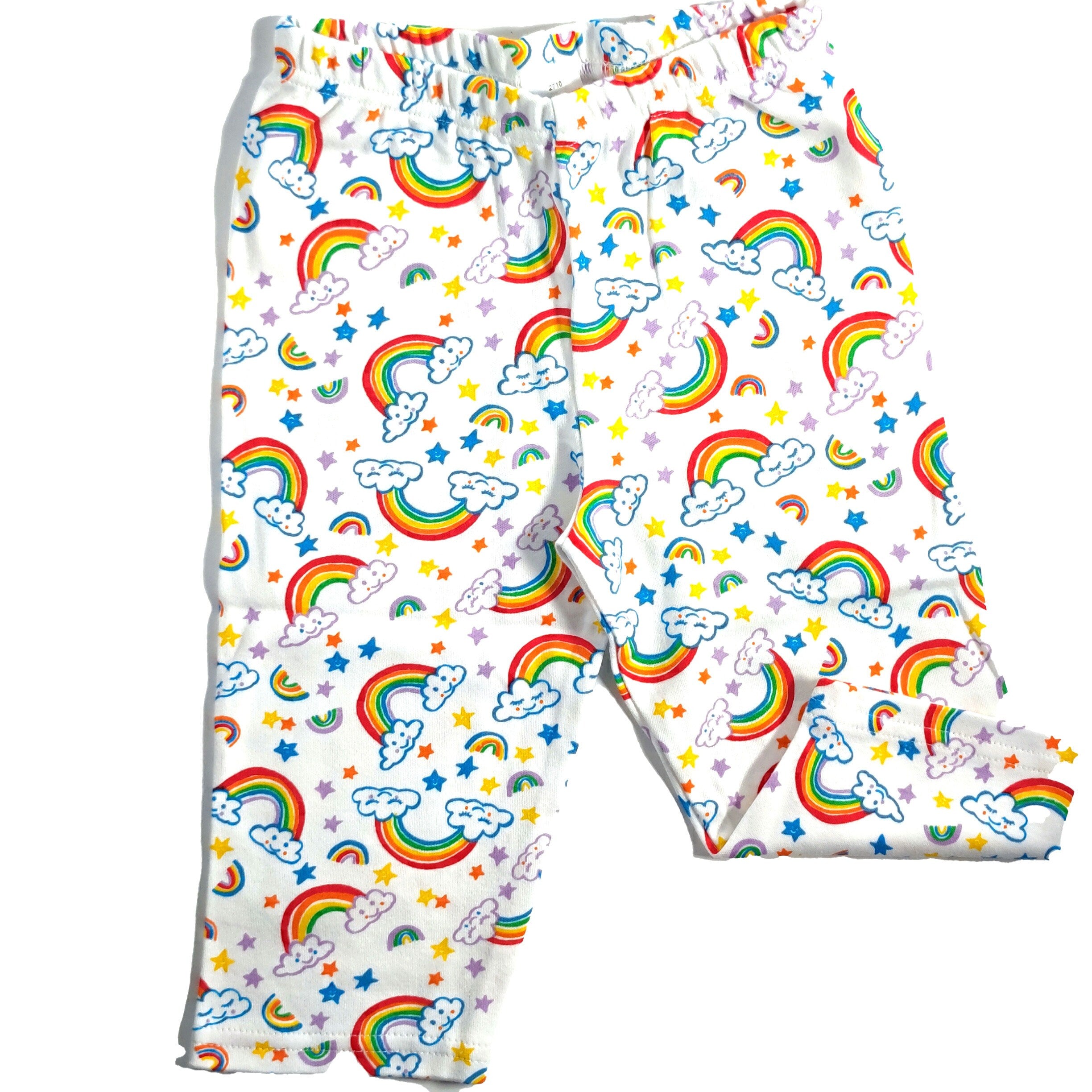 Personalised Rainbow Birthday Pyjamas | Birthday PJ's | 1st First Birthday PJ's | Girl Birthday Pyjamas | When I wake up I'll be ONE