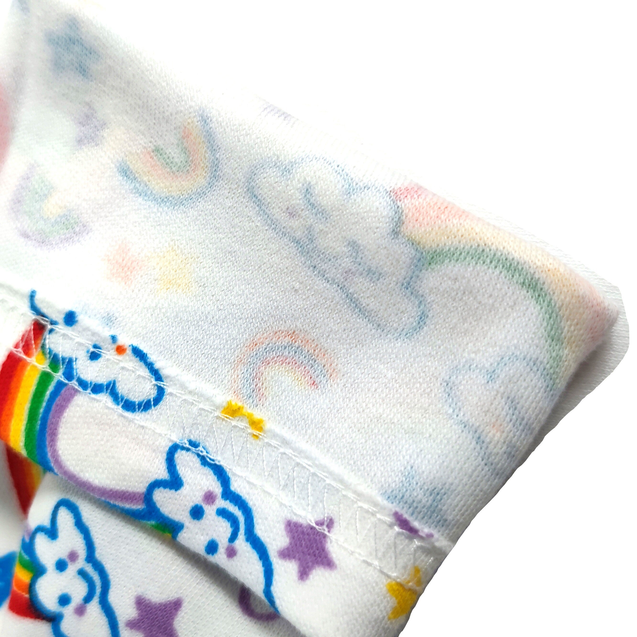 Personalised Rainbow Birthday Pyjamas | Birthday PJ's | 1st First Birthday PJ's | Girl Birthday Pyjamas | When I wake up I'll be ONE