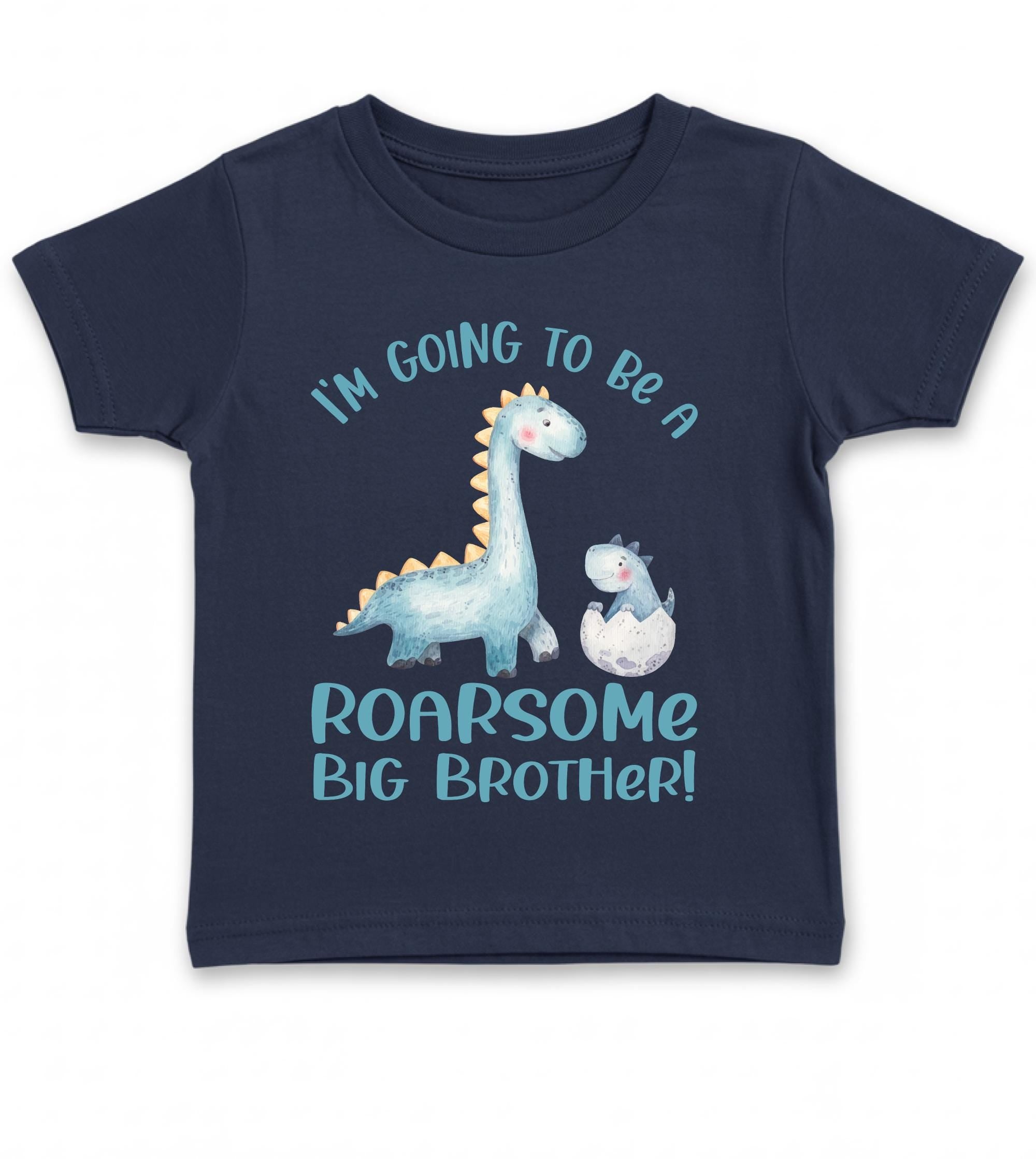 Big Brother Dinosaur T-shirt | New baby announcement top | Roarsome dinosaur |