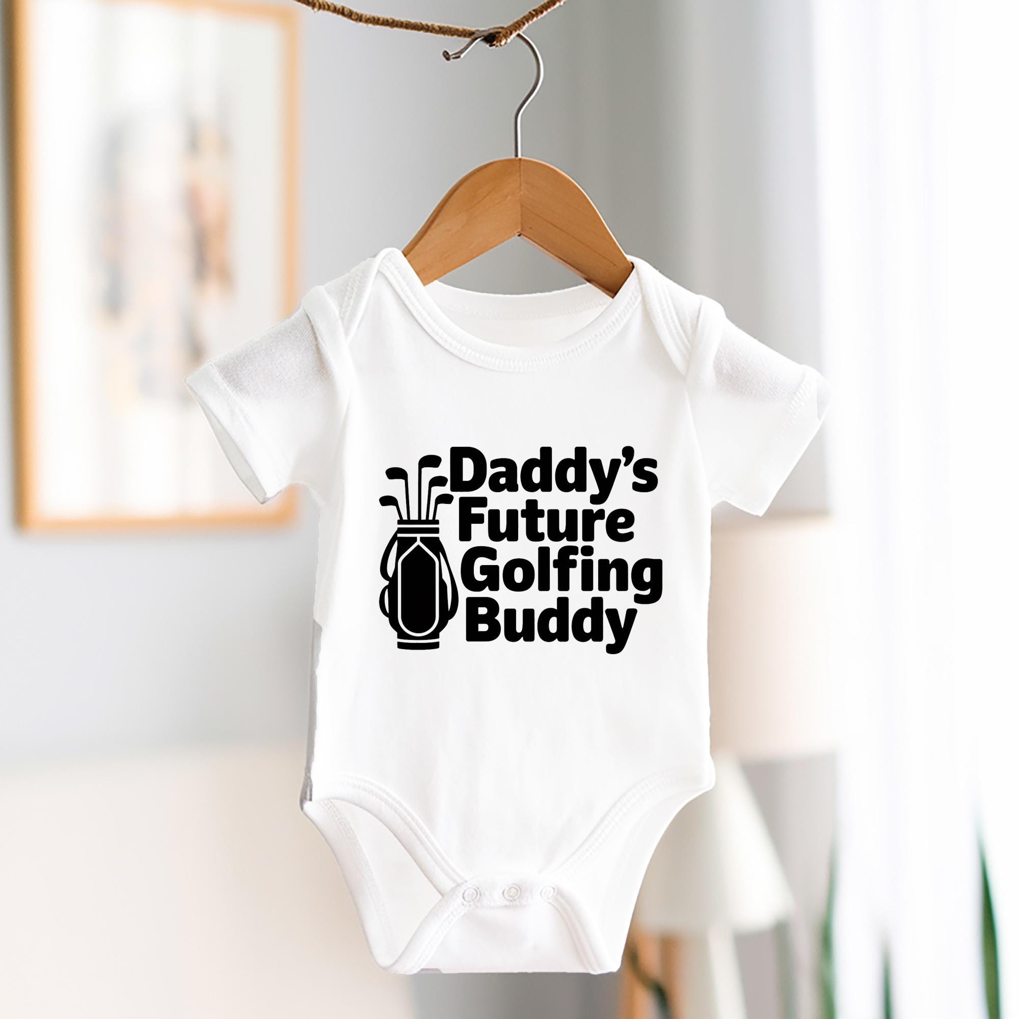 Trendy Tykes Funny Baby Grow Daddys future golfing buddy