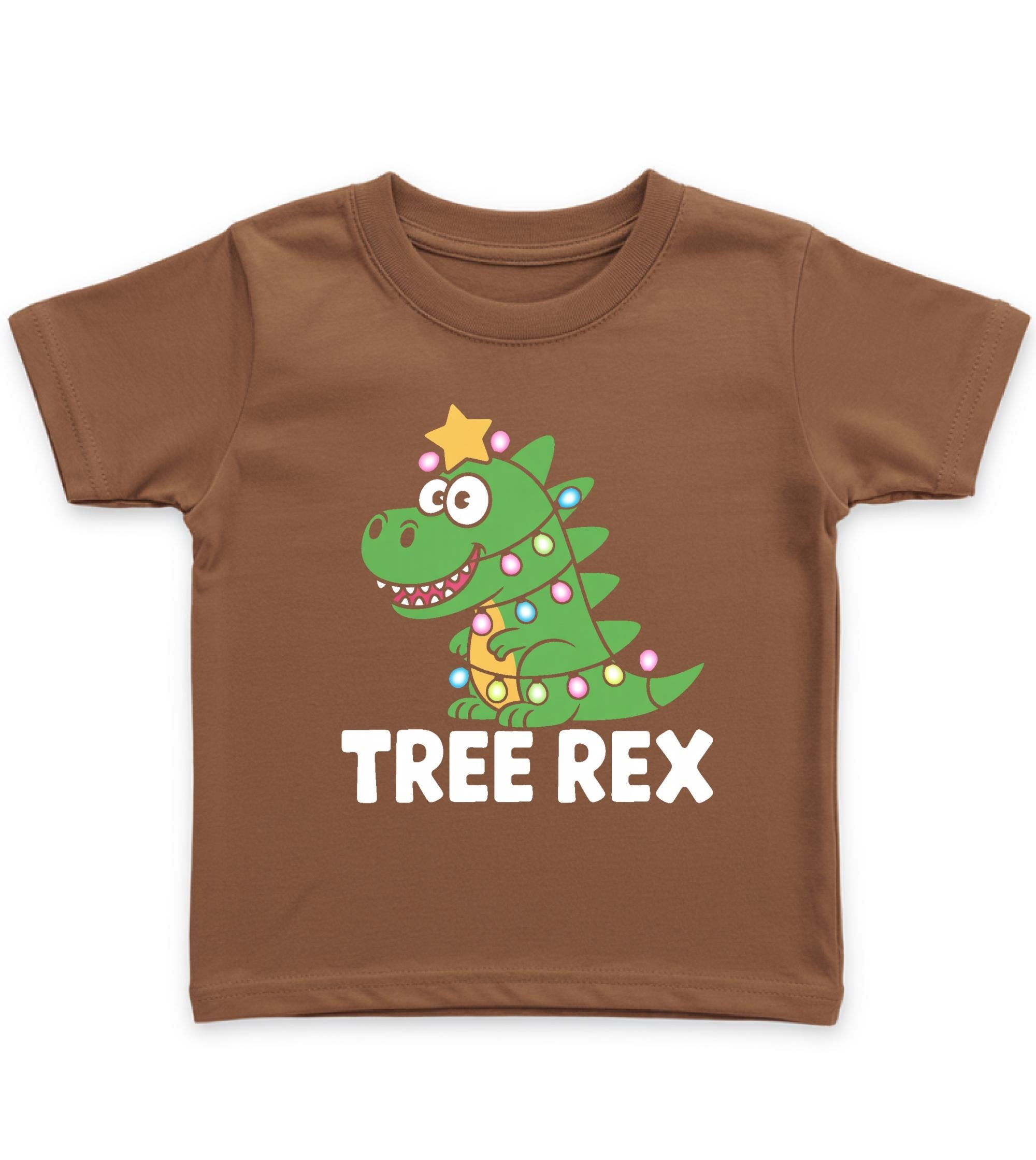Tree Rex Funny Christmas Dinosaur Pun Holiday Kids Dino Lover Toddler T-shirt